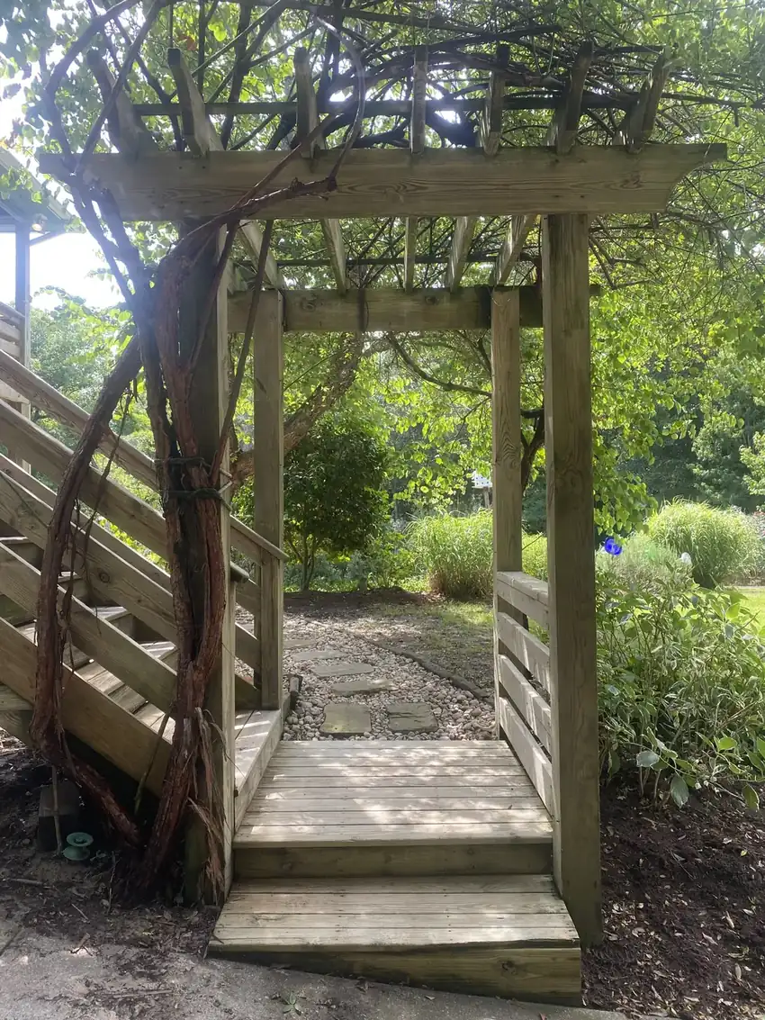 Arbor Deck & Landing, Outer Banks, after cleaning by Top Shelf OBX
