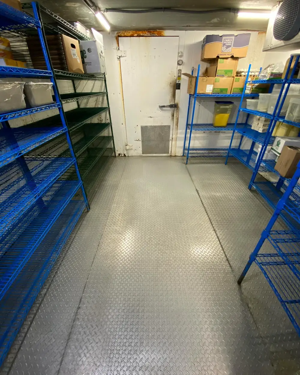 Walk-In Cooler Deep Clean, Commercial equipment, after cleaning by Top Shelf OBX